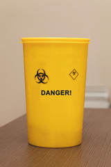 Medical waste container