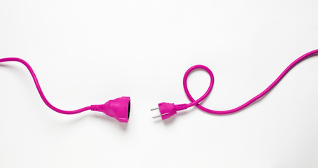 Pink Power Cable