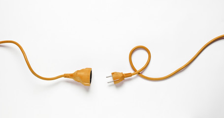 Orange Power Cable