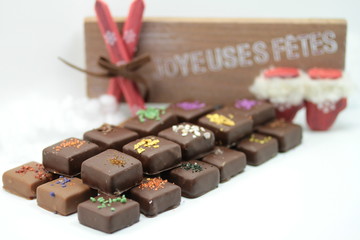 chocolats fourrés 