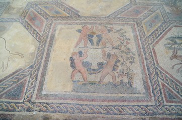 Fototapeta na wymiar Roman mosaics
