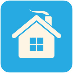 Christmas house icon