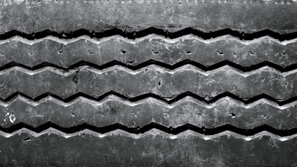 Background texture of used car tire