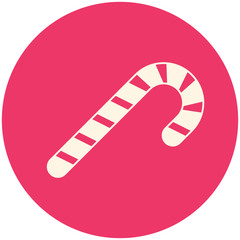 Candy cane icon
