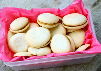 macarons caramel,beurre salé,