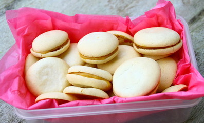 macarons caramel,beurre salé,