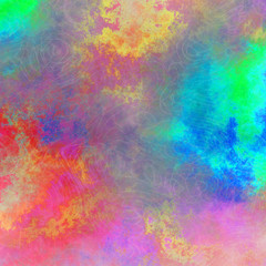 Radiant colorful plasmatic texture or background