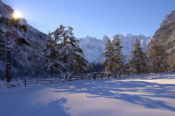 Cadore d' inverno