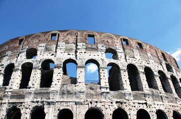 Obraz premium View of Coliseum, Italy