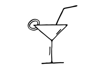 Cocktailglas - Silhouette