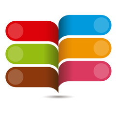 Menu infografia. dise&ntilde;o web