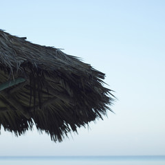 Palapa on the beach