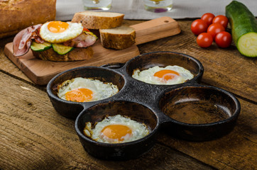 Rustic breakfast