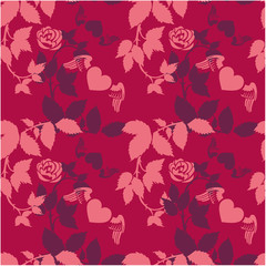 seamless pattern valentine