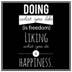 Inspirational VECTOR quotation.