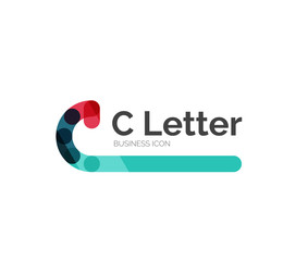 C letter logo, minimal line design