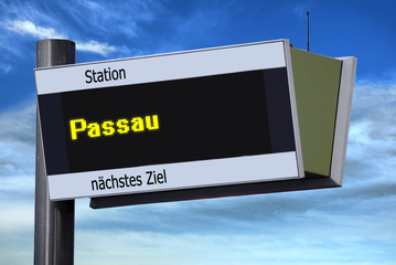 Anzeigetafel 6 - Passau