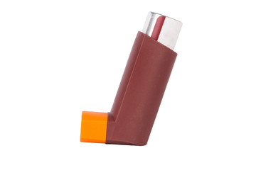Brown Asthma inhaler