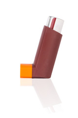 Brown Asthma inhaler