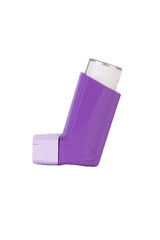 Purple Asthma inhaler