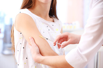 Obraz premium Vaccination