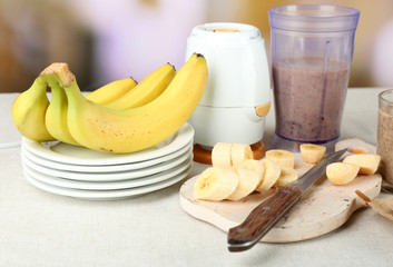Sliced banana