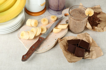 Sliced banana