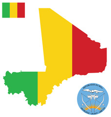 Republic of Mali Flag