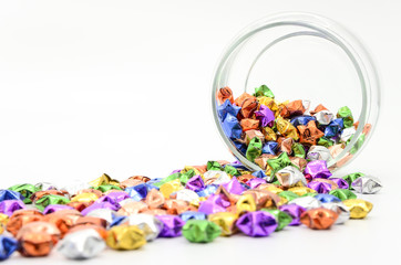 Colorful star isolated