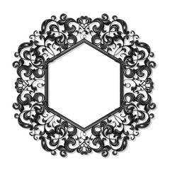 carved frame for picture or photo