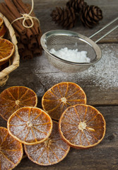 dried oranges