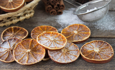dried oranges