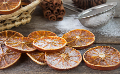 dried oranges