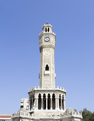 Fototapeta premium Clock Tower is the symbol of Izmir