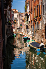 Obraz na płótnie Canvas Canale veneziano, Venezia, Veneto, Italia