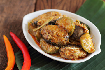 Fried spicy catfish.