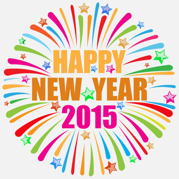 happy new year white