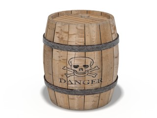 Obraz premium Gunpowder barrel
