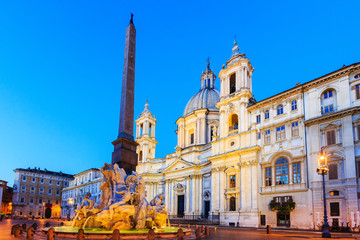 Fototapeta premium Piazza Navona, Rome, Italy