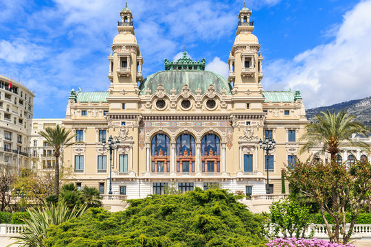 Salle Garnier the Opera house of Monte-Carlo