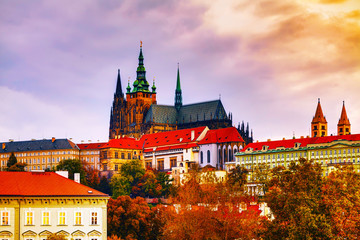 Fototapeta premium The Prague castle close up