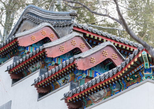 Chinese style roof
