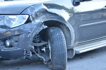 Obraz na płótnie Canvas car accident