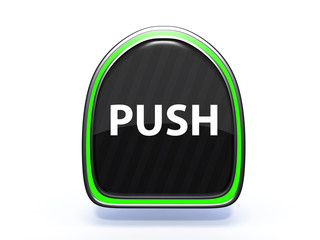 push pick icon on white background