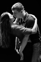 Portrait of a passionate couple