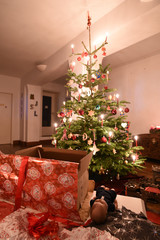 Geschmückter Christbaum