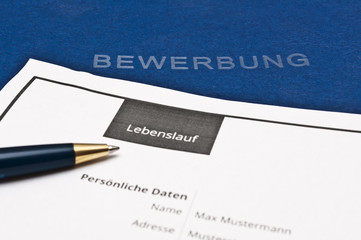 Bewerbung