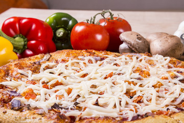 Fresh pizza