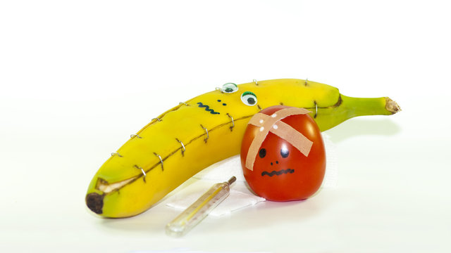 krankes Obst