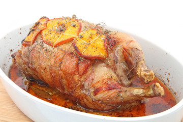 Volaille à l'orange